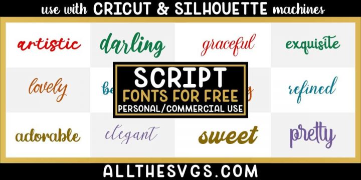 FREE Script, Cursive, Calligraphy Fonts [Commercial Use Included!]