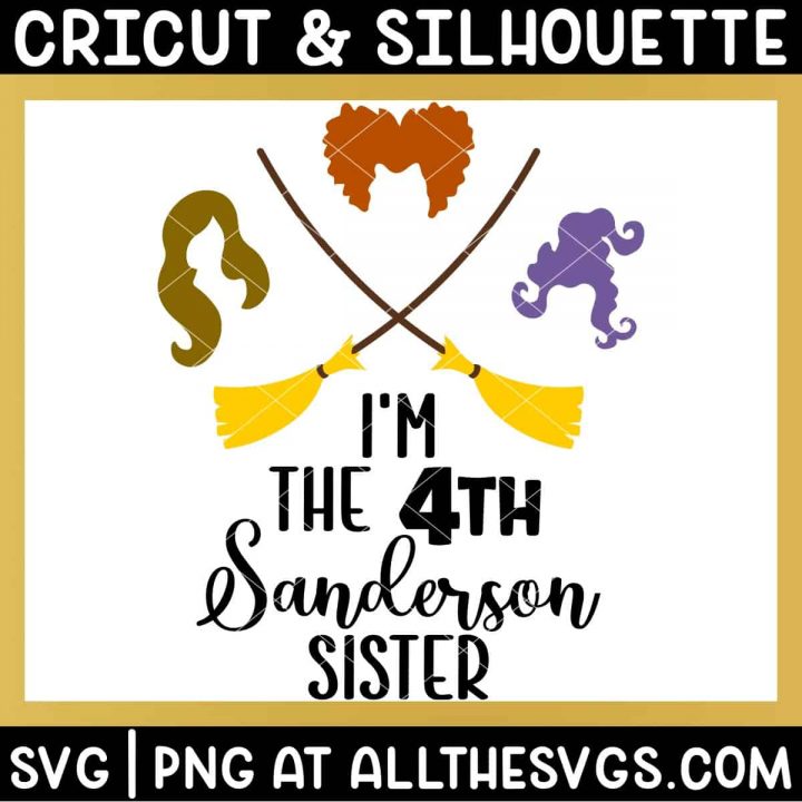 FREE Hocus Pocus Sanderson Sisters SVG Files [No Sign Up to Download!]
