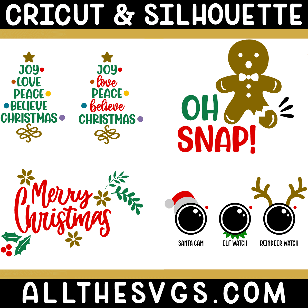 FREE Christmas SVG Files [No Sign Up to Download!]