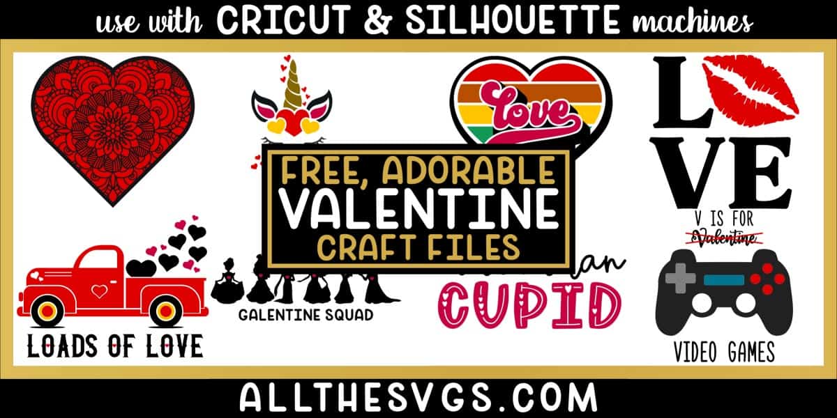 showcase of best valentine svg png designs for boy, girl, women and more.