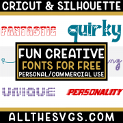 fun, creative fonts for commercial use with example text in various styles