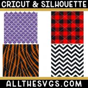 free pattern svg png files including animal patterns, dot grid, stripes, plaid