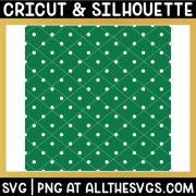 free polka dotted pattern with colored dot layer on solid color background